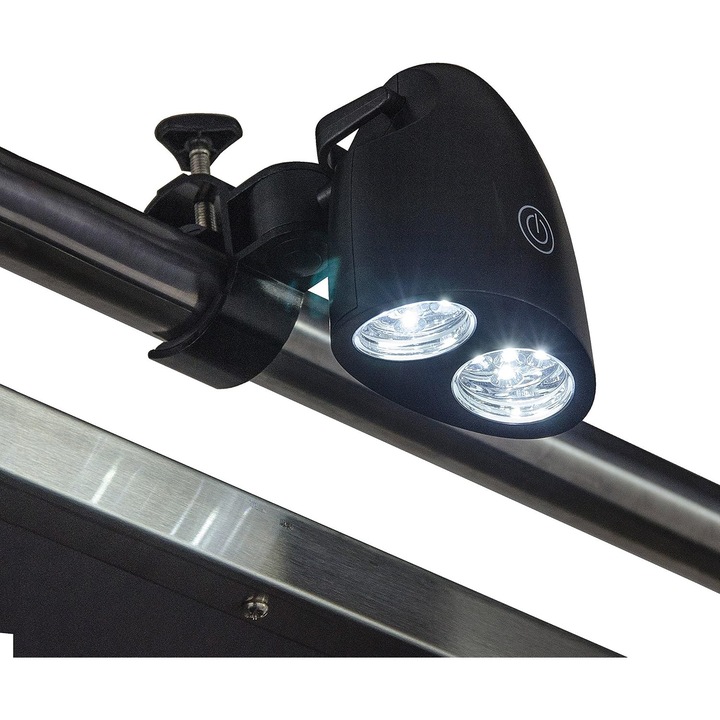 LED lámpa grillhez, állítható rögzítés, fehér, univerzális