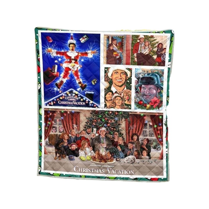 Дигитално отпечатано фланелено одеяло, Zeaicos, Коледна тема, 150x200см