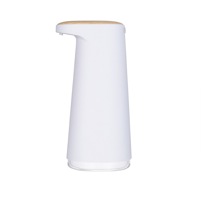 Dispenser de sapun automat Zeaicos, tehnologie de senzor inteligent, alb, capacitate mare, incarcare USB