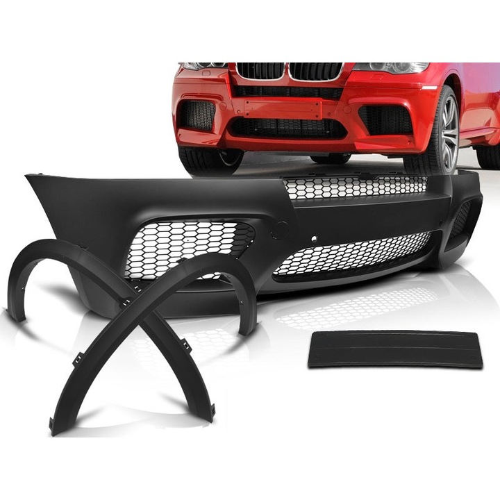 Set caroserie, impottuning, Pentru BMW X5 E70 04.10-13, Negru