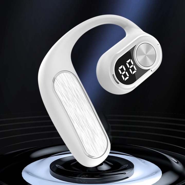 YANYXR Bluetooth 5.3 vezeték nélküli fülhallgató, sztereó, fehér, uniszex