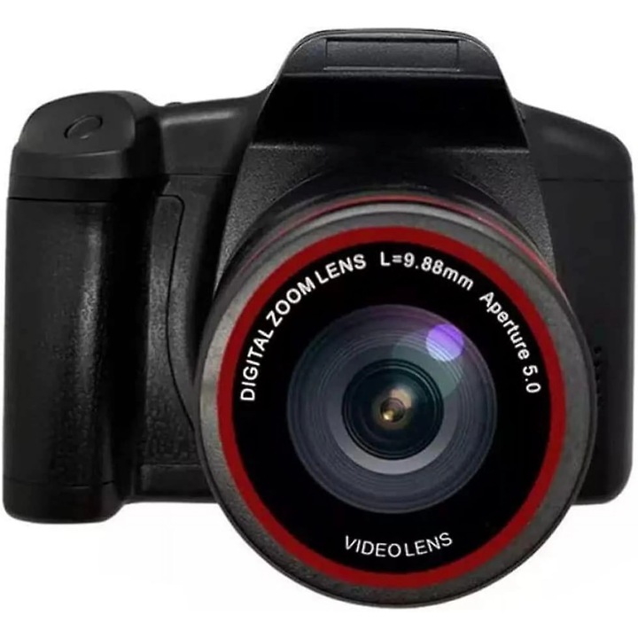 Camera video YANYXR 16MP 16x zoom negru 11.5x4.8x5cm