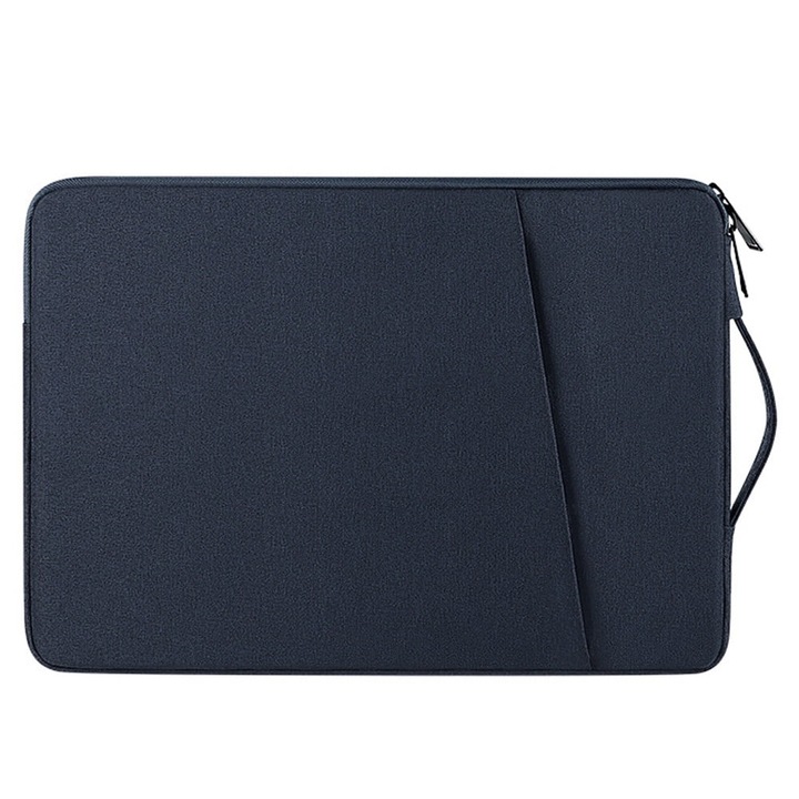 Husa laptop YANYXR 13.3 inch albastru inchis 36x26x3cm impermeabila soc