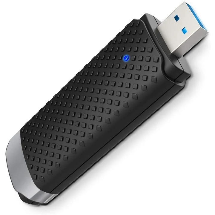 YANYXR vezeték nélküli USB 3.0 adapter, kétsávos, 867Mbps 5GHz, 400Mbps 2.4GHz