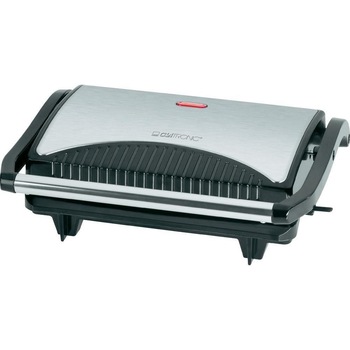 Grill electric, Clatronic MG 3519, Putere 700 W, Acoperire non-aderenta, Inox Grill electric, Clatronic MG 3519, Putere 700 W, Acoperire non-aderenta, Inox