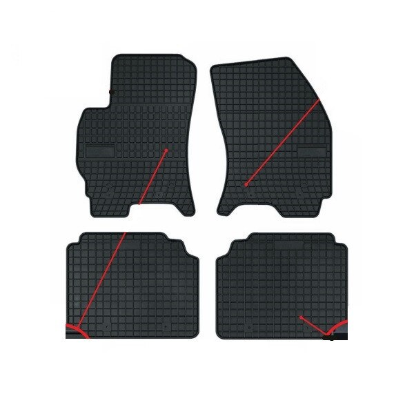 Covoare cauciuc RENAULT Twingo III 2014->