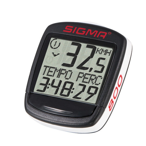 Ciclocomputer Sigma Baseline 800, Negru