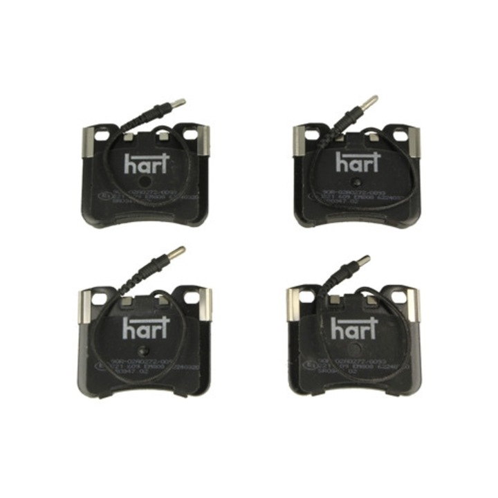 Fékbetét készlet, HART, 221 609