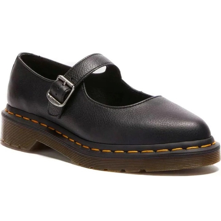 Балерини, Dr. Martens, ежедневни, кожени, черни