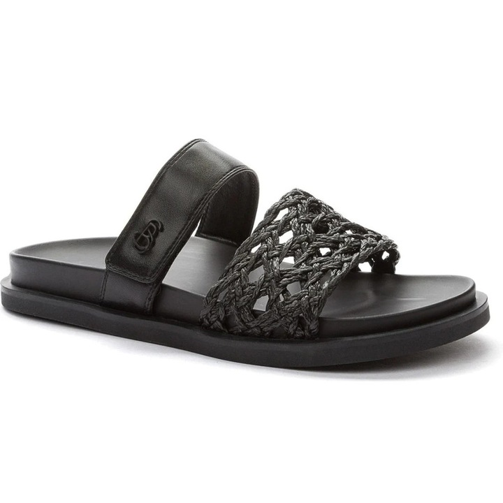 Papuci, Keddo, casual, negru, material sintetic