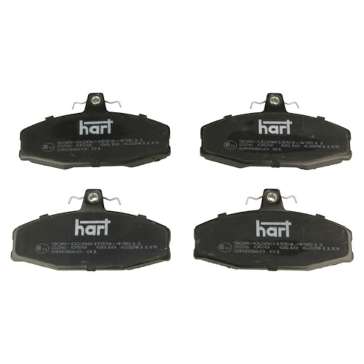 Fékbetét készlet, HART, 226 058