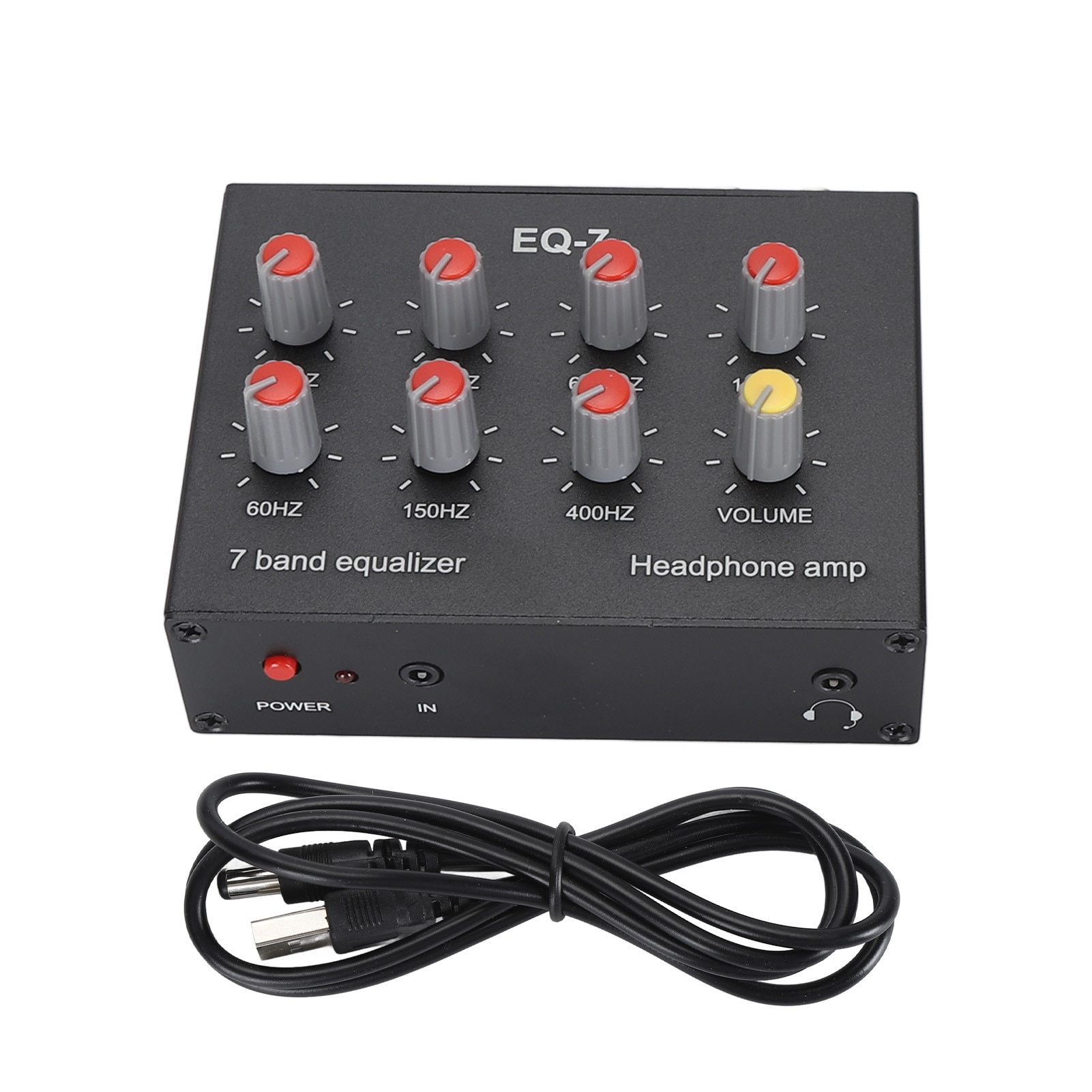 Egalizator audio profesional Fokelyi 7 benzi, ajustare bass Egalizator audio profesional Fokelyi 7 benzi, ajustare bass