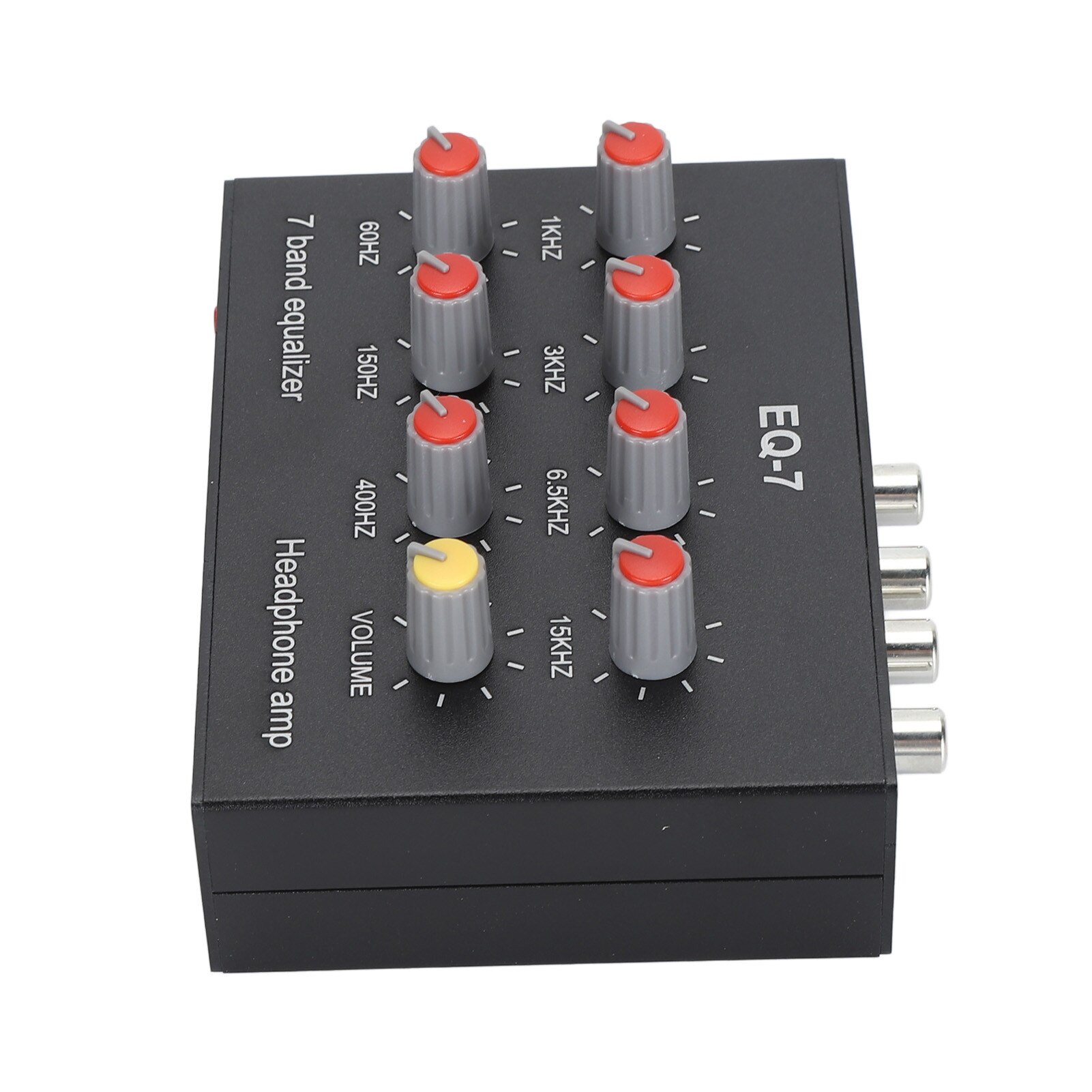 Egalizator audio profesional Fokelyi 7 benzi, ajustare bass
