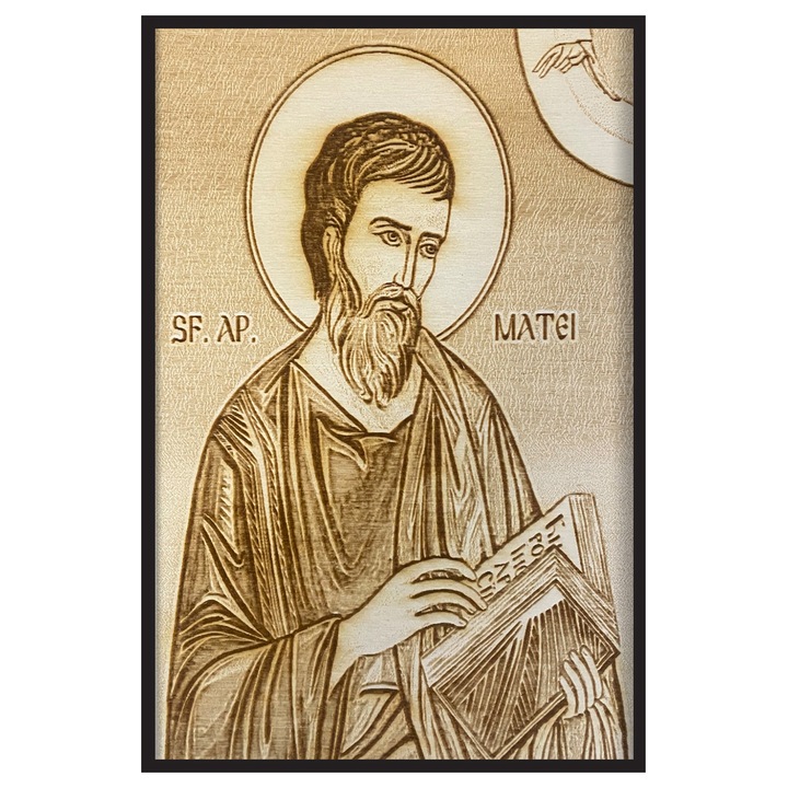Icoana Sfantul Matei 15 cm