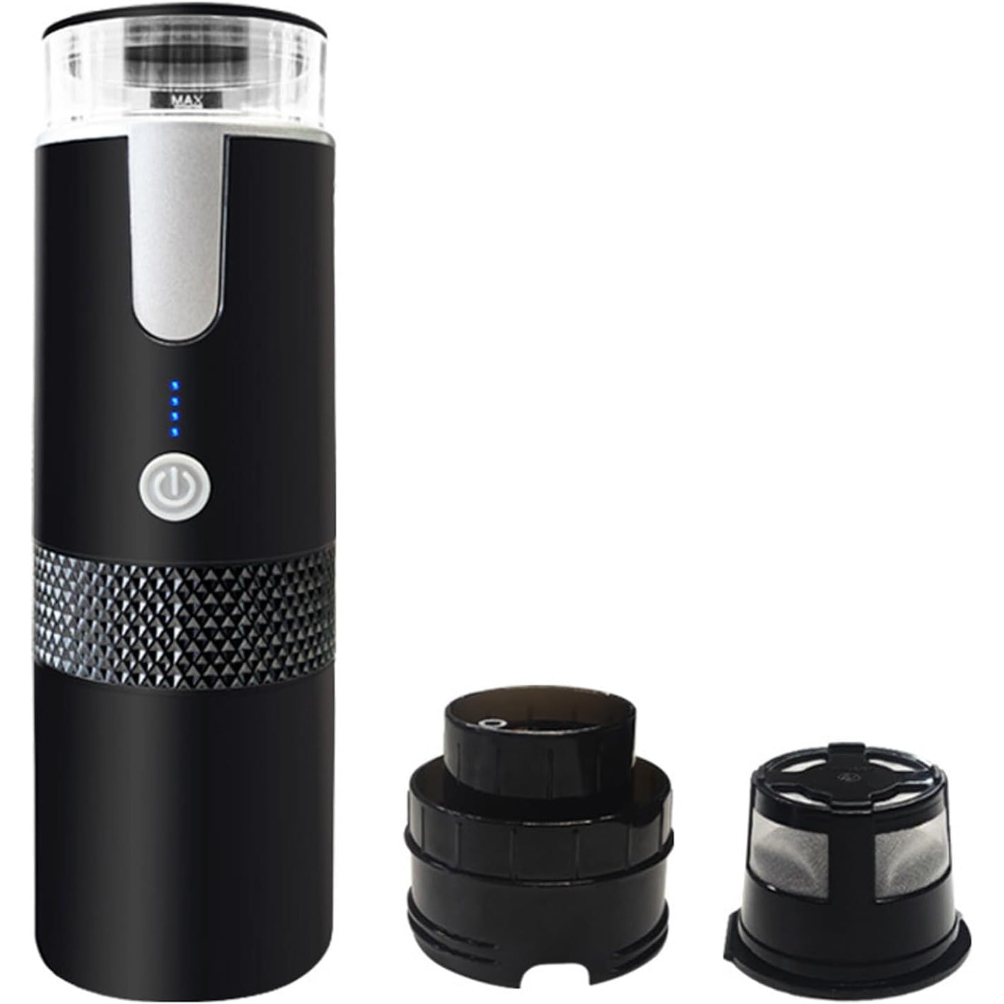 Cafetiere portabila, 170 ml, pentru cafea americana, incarcare USB, doua moduri, compacta