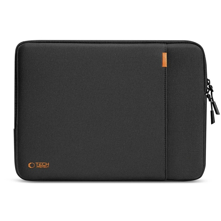 Husa TECH-PROTECT Defender compatibila cu laptop si tableta 11/13 inch, Black