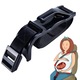 QELIRA® Centura reglabila pentru scaun auto gravide - Suport abdominal ajustabil, Reducere presiune lombara, Centura siguranta maternitate confortabila