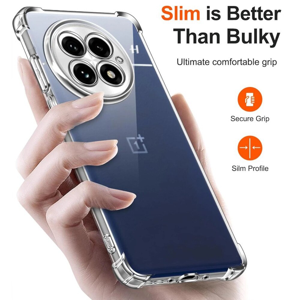 Husa pentru OnePlus 13 - Techsuit Shockproof Clear Silicone - Clear