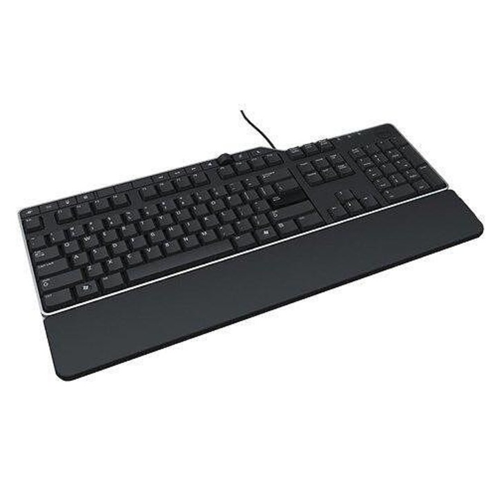 Клавиатура Dell, KB-522, Wired, US/Euro, QWERTY, Черен