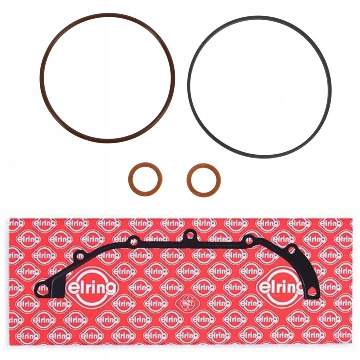 Комплект за ремонт на системни уплътнения Vanos, Me Premium, Me-006200, Лична кола, Bmw, тефлонов (Ptfe) външен уплътнителен пръстен, температурен диапазон от -25°C до 210°C, медни шайби, уплътнение на капака на Vanos (Elring), 5'