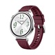 Curea silicon compatibila cu Huawei Watch GT4 41mm, GT5 41mm, GT5 Pro 42mm, GT 4 5, visiniu, 18mm