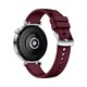 Curea silicon compatibila cu Huawei Watch GT4 41mm, GT5 41mm, GT5 Pro 42mm, GT 4 5, visiniu, 18mm