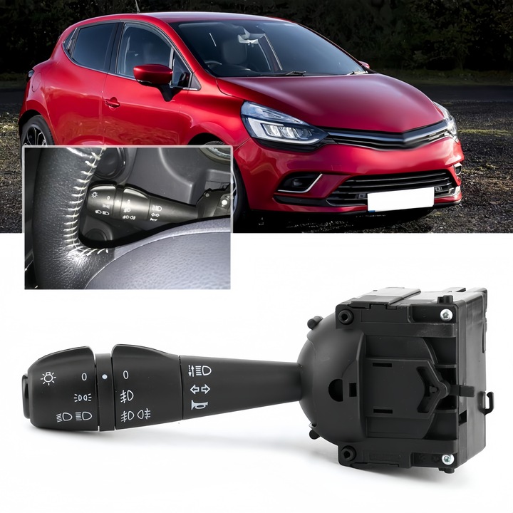 Maneta semnalizare si lumini, cu functie proiectoare, Pentru Renault Clio, Dacia Logan, Duster, Dokker, Lodgy, Sandero, Nova, 8201167988