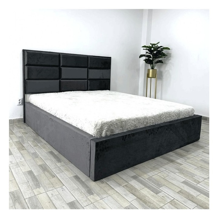 Pat Ven 08 GRI + Saltea 160x200 FARA NOPTIERE