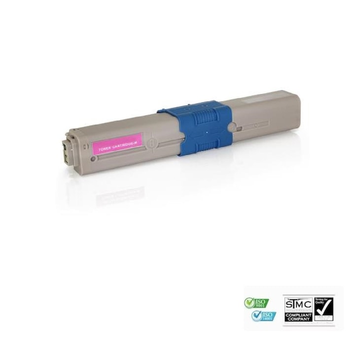 Cartus toner OKI compatibil cu OKI C822 / C831 / C841, 30000 pagini, Cyan