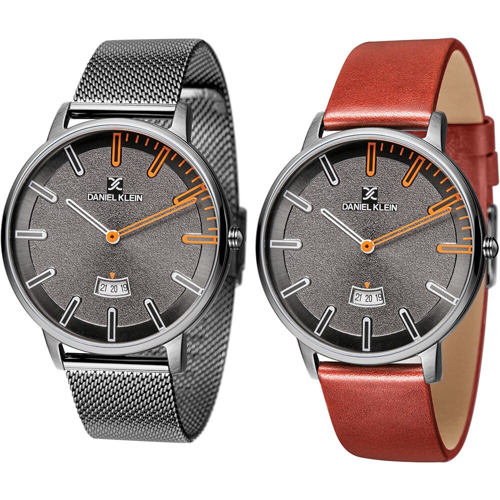 Ceas Daniel Klein Slim Barbatesc EV911289-7 + Curea interschimbabila