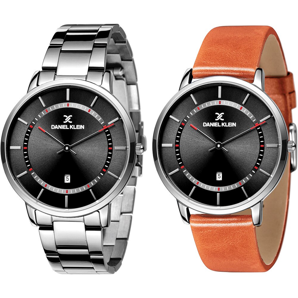 Ceas Daniel Klein Slim Barbatesc EV9111287-1 + Curea interschimbabila