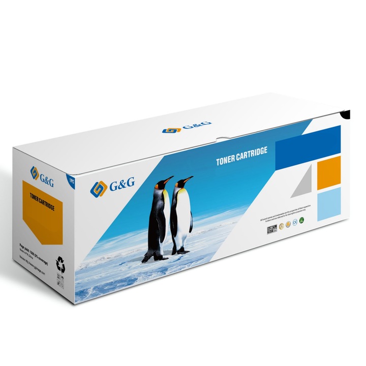 G&G tonerkazetta kompatibilis a HP CF283X / Canon CRG-737 készülékkel, 2400 oldal, fekete
