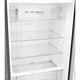 Frigider cu doua usi LG GTB574PZHZD, 438 l, Clasa E, Display LED, No Frost, Compresor Liniar, Smart Diagnosis, Wifi, Racire prin usa, H 178 cm, Argintiu
