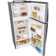 Frigider cu doua usi LG GTB574PZHZD, 438 l, Clasa E, Display LED, No Frost, Compresor Liniar, Smart Diagnosis, Wifi, Racire prin usa, H 178 cm, Argintiu