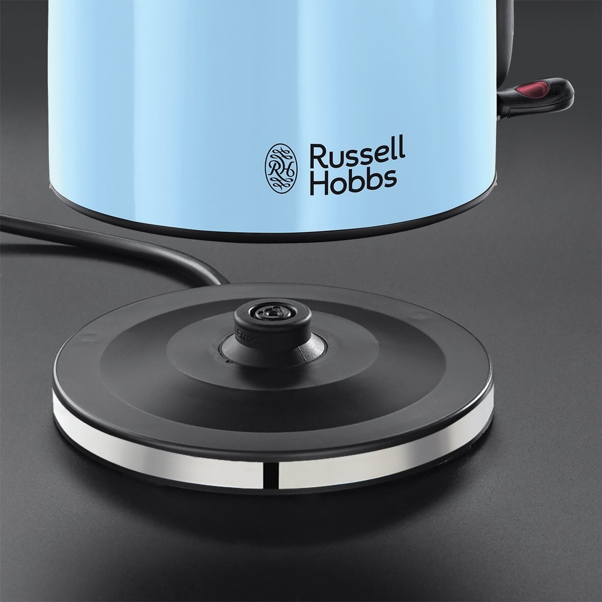 Russell Hobbs Retro Style 1.7L Electric Kettle, Heavenly Blue