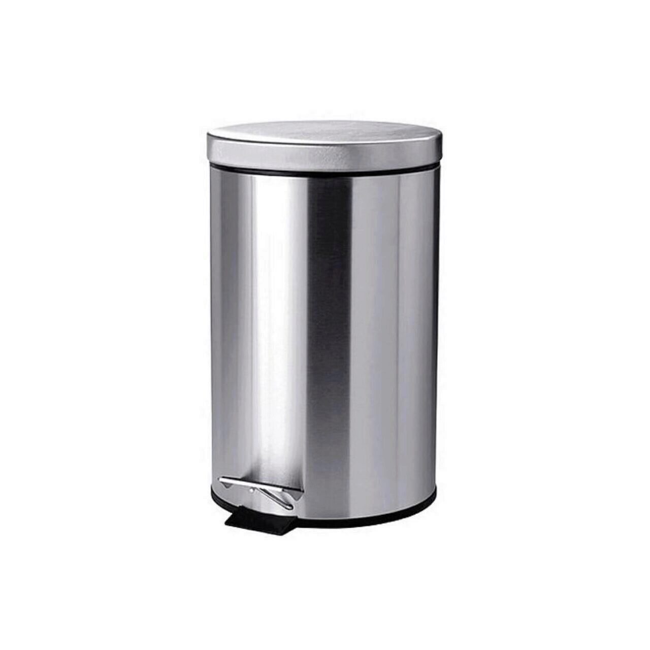 Cos de gunoi cu pedala, cilindric, Strend Pro Easyhome SB-430, inox, 3 L