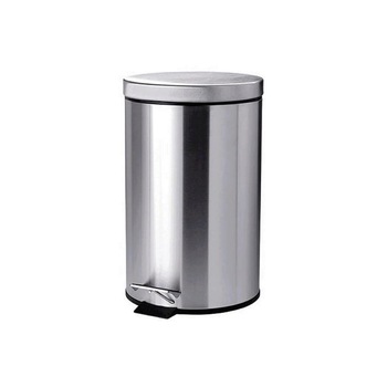 Cos de gunoi cu pedala, cilindric, Strend Pro Easyhome SB-430, inox, 3 L Cos de gunoi cu pedala, cilindric, Strend Pro Easyhome SB-430, inox, 3 L