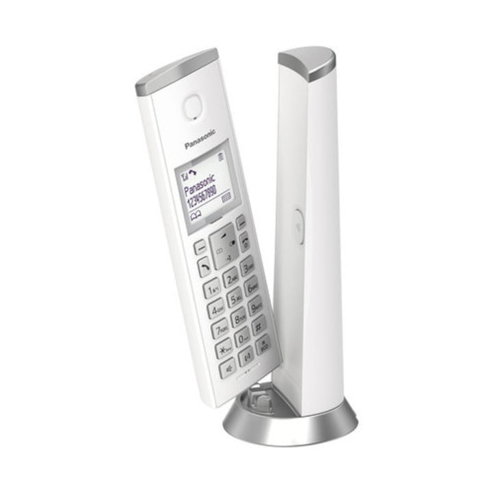 Panasonic Dect KX-TGK210FXW Telefon, Hívófél-azonosító, Fehér