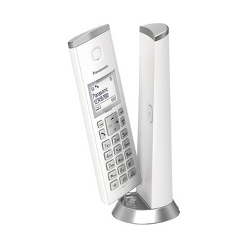 Telefon Panasonic Dect KX-TGK210FXW, Caller ID, Alb Telefon Panasonic Dect KX-TGK210FXW, Caller ID, Alb
