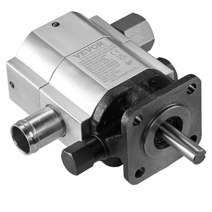 Хидравлична помпа за цепач на дърва, 13GPM, 3000 PSI, алуминий, 38x12.7 мм, сребриста