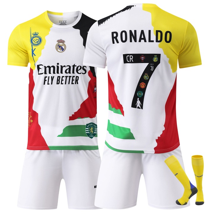 Детска спортна екипировка Футболни екипи на Реал Мадрид Роналдо, YSHT