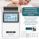 Aparat De Masaj Cu Electrostimulare/Fizioterapie, IMODIX®, Stimulator, Cu 20 Nivele De Intensitate, 8 Electrozi, 4 Canale De Utilizare, 48 Programe De Masaj, Ecran LCD, MH-1087, Argintiu