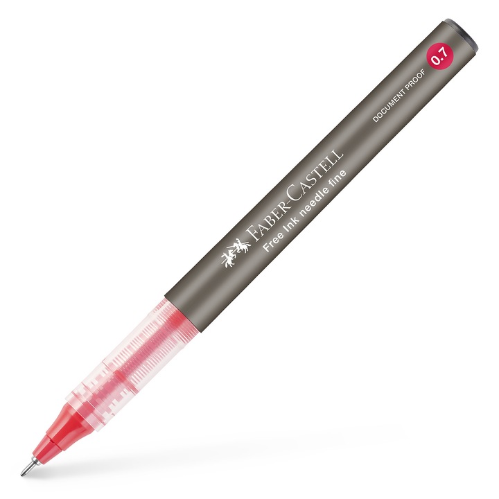 Faber-Castell 3482213 Faber-Castell: Needle roller toll 0,7mm piros