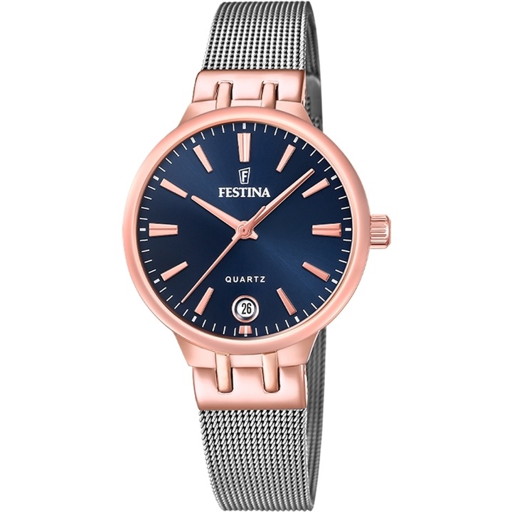 Ceas dama Festina F20715/3 Quartz Rose gold