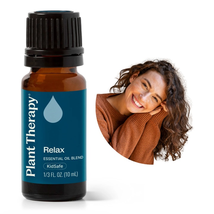 Ulei Esential, Lavanda, Musetel, Relaxare, Somn, Calmare, potrivit si pentru copii, 100% pur, Plant Therapy, 10 ml