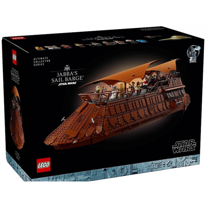 LEGO Star Wars 75397 - Баржата на Джаба, 18+ години, 3943 части