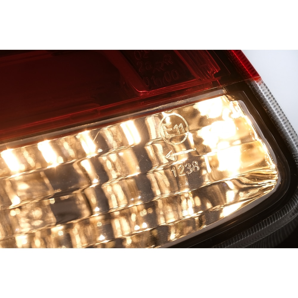 Stopuri compatibil cu Peugeot 206 HatchBack 3/5 usi 1998-2004 Rosu ...