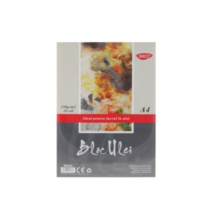Bloc A4 ulei 250gr 10 file Daco
