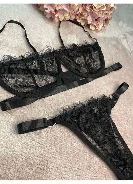 Szexi fehérnemű Angel's Seduction Black