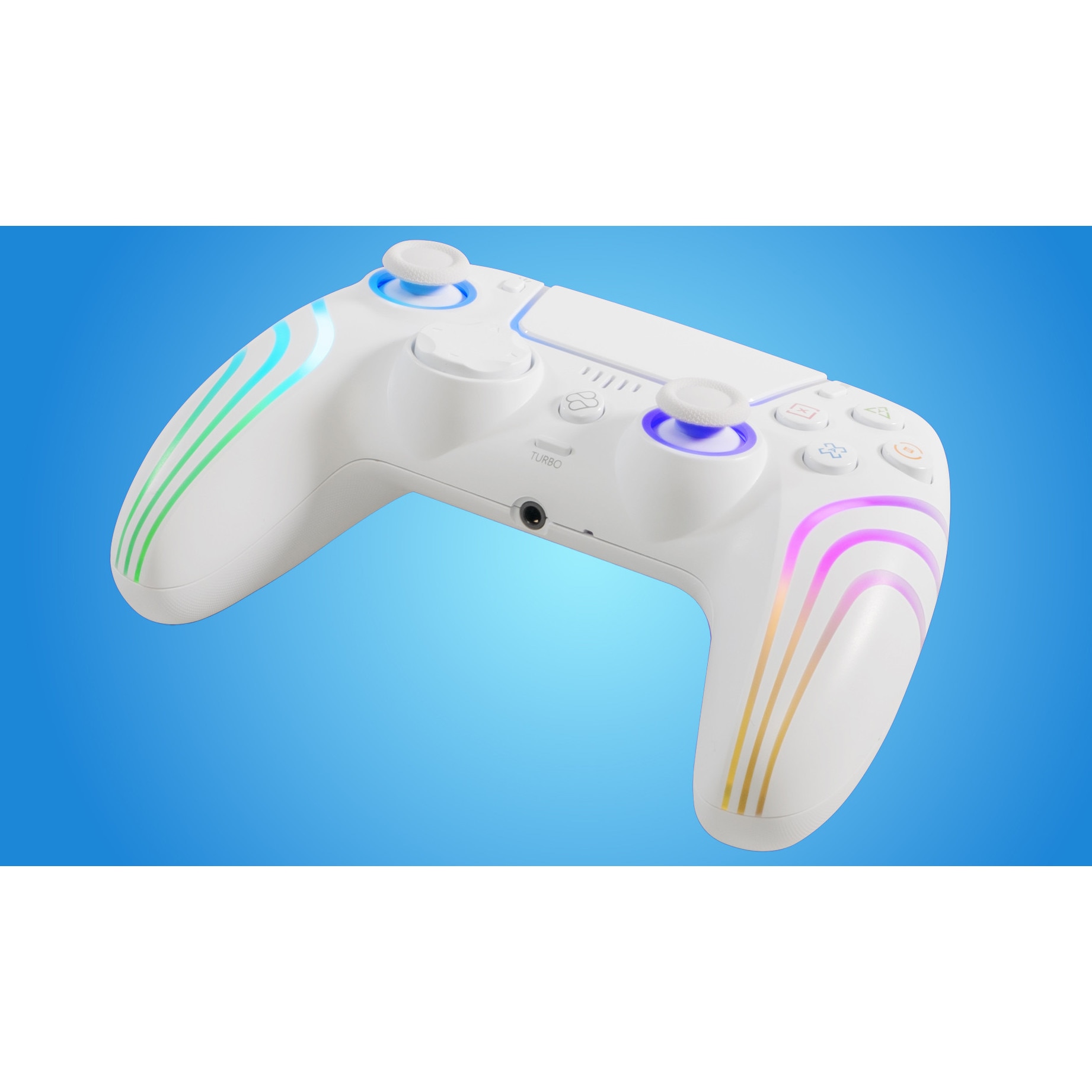 Ps4 Controller Emag Controller Wireless PS4/PC cu Iluminare RGB si Vibratii Avansate - eMAG.ro